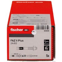 Анкерный болт Fischer FAZ II Plus 24/60 ZP 564606 (5 шт) - Изображение №3 — Chaika Market