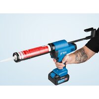 Пистолет для герметика Bull CG 1860 Set 1304625 (с 1-им АКБ, сумка) - Изображение №7 — Chaika Market