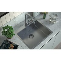 Кухонная мойка ARFEKA AF 550*505 Satin - Изображение №4 — Chaika Market