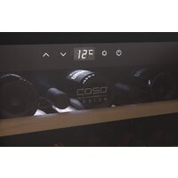 Винный шкаф CASO WineSafe 18 EB Inox - Изображение №9 — Chaika Market
