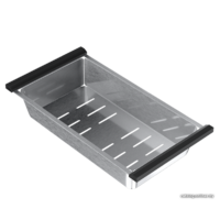 Кухонная мойка Ulgran Steel 50x45 (черная брашированная сталь) - Изображение №4 — Chaika Market
