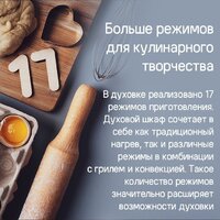Электрический духовой шкаф MAUNFELD MEOR7216STFB - Изображение №22 — Chaika Market