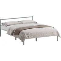 Кровать Домаклево Лофт 120x200 (серый) - Изображение №1 — Chaika Market