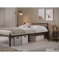 Кровать Домаклево Лофт 120x200 (серый) - Изображение №6 — Chaika Market