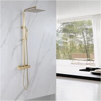 Душевая система  Abber Daheim AF8260GL (золото матовое) - Изображение №2 — Chaika Market