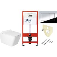 Унитаз подвесной Saniteco KW-9004W + TECE Kit 9400412 — Chaika Market