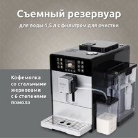 Кофемашина Evelux EACM 1028 S Asti - Изображение №7 — Chaika Market