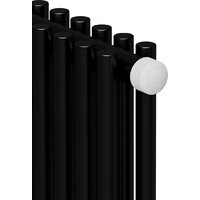 Дизайн-радиатор Royal Thermo Shift R22 VC2180 - 12 секций RAL9005m - Изображение №4 — Chaika Market