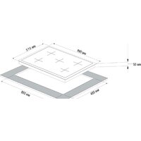 Варочная панель Korting HG 997 CTX - Изображение №2 — Chaika Market