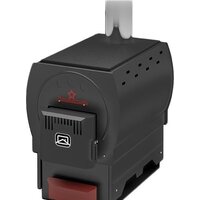 Свободностоящая печь-камин Теплодар Локомотивъ 120 — Chaika Market