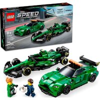 Конструктор LEGO Speed Champions 76925 Гоночные автомобили Aston Martin Valkyrie AMR Pro и Aston Martin Vantage GT3 — Chaika Market