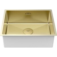 Кухонная мойка Paulmark Next 54 UNI PM215444-LG (золото/светлое золото) - Изображение №2 — Chaika Market