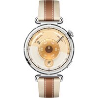 Умные часы Huawei Watch GT 6 41 мм (серебристый, с коричневым кожаным ремешком, международная версия) - Изображение №2 — Chaika Market