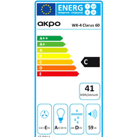 Кухонная вытяжка Akpo Clarus eco 60 WK-4 (белый) - Изображение №3 — Chaika Market