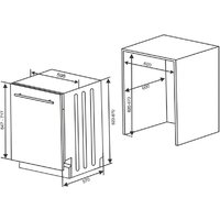 Встраиваемая посудомоечная машина Kluge KVD6002P - Изображение №3 — Chaika Market