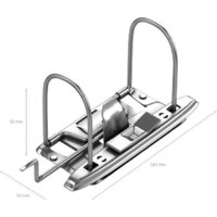 Папка-регистратор Erich Krause Basic 50 мм 70 (серый) - Изображение №3 — Chaika Market
