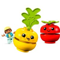 Конструктор LEGO Duplo 10982 Трактор для перевозки овощей и фруктов - Изображение №5 — Chaika Market