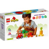 Конструктор LEGO Duplo 10982 Трактор для перевозки овощей и фруктов - Изображение №2 — Chaika Market