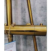 Душевая система  Whitecross Y1254GLB (брашированное золото) - Изображение №5 — Chaika Market