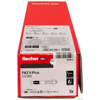 Анкерный болт Fischer FAZ II Plus 20/160 ZP 564604 (5 шт) - Изображение №3 — Chaika Market