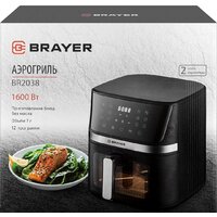 Аэрогриль (аэрофритюрница) Brayer BR2038 - Изображение №13 — Chaika Market