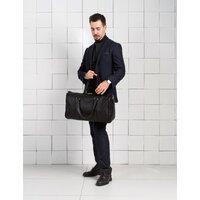 Дорожная сумка Carlo Gattini Classico Noffo 4018-01 (черный) - Изображение №8 — Chaika Market