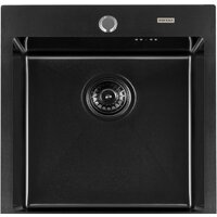 Кухонная мойка ARFEKA AF 550*505 Black PVD Nano - Изображение №1 — Chaika Market