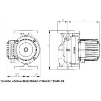 Циркуляционный насос IMP Pumps GHNbasic II 65-120F - Изображение №3 — Chaika Market