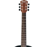 Акустическая гитара Washburn Apprentice G-Mini 5 (матовый черный) - Изображение №4 — Chaika Market