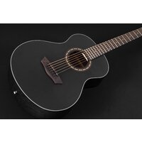 Акустическая гитара Washburn Apprentice G-Mini 5 (матовый черный) - Изображение №7 — Chaika Market
