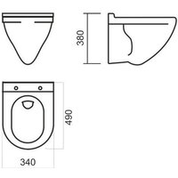 Унитаз подвесной Sanita Luxe Attica SL DM ATCSLWH0104 + AM101/1120 - Изображение №6 — Chaika Market