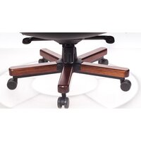 Офисное кресло Бюрократ T-9923WALNUT (черный) - Изображение №5 — Chaika Market