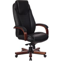 Офисное кресло Бюрократ T-9923WALNUT (черный) - Изображение №1 — Chaika Market