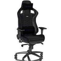 Игровое (геймерское) кресло Noblechairs Epic (черный/синий) - Изображение №2 — Chaika Market