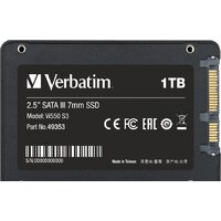 SSD Verbatim Vi550 S3 1TB 49353 - Изображение №2 — Chaika Market