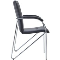 Офисный стул Helmi Самба М HL-F04 344607 (металл хром/экокожа/черный BOX2) - Изображение №4 — Chaika Market