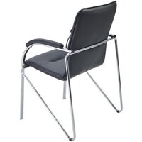 Офисный стул Helmi Самба М HL-F04 344607 (металл хром/экокожа/черный BOX2) - Изображение №6 — Chaika Market