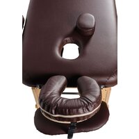 Массажный стол Atlas Sport складной 2-с 60 см деревянный (коричневый) - Изображение №4 — Chaika Market