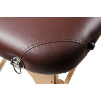 Массажный стол Atlas Sport складной 2-с 60 см деревянный (коричневый) - Изображение №6 — Chaika Market