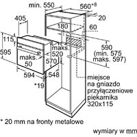 Электрический духовой шкаф Bosch Serie 2 HBF134EB1 - Изображение №5 — Chaika Market