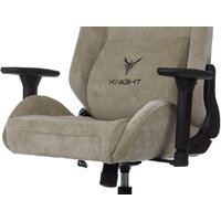 Игровое (геймерское) кресло Knight N1 Fabric (бежевый Light-21) - Изображение №11 — Chaika Market