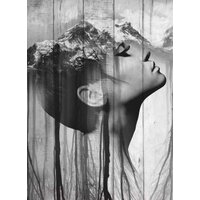 Картина White Wood B112-V-120-180-6.1 180x120 см - Изображение №2 — Chaika Market