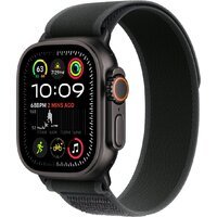 Умные часы Apple Watch Ultra 2 LTE 49 мм (титановый корпус, черный/черный, нейлоновый ремешок M/L) — Chaika Market