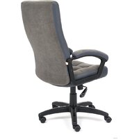 Офисное кресло TetChair Trendy (флок/ткань, серый) - Изображение №4 — Chaika Market