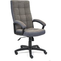 Офисное кресло TetChair Trendy (флок/ткань, серый) — Chaika Market
