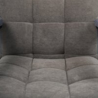 Офисное кресло TetChair Trendy (флок/ткань, серый) - Изображение №10 — Chaika Market