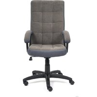 Офисное кресло TetChair Trendy (флок/ткань, серый) - Изображение №2 — Chaika Market