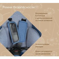 Детское автокресло Pituso Ruente R202 (джинс/светло-серый) - Изображение №14 — Chaika Market