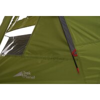 Кемпинговая палатка Trek Planet Bergamo 2 (зеленый) - Изображение №7 — Chaika Market