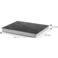 Варочная панель Klarstein Virtuosa 4 Prime (черный) - Изображение №2 — Chaika Market